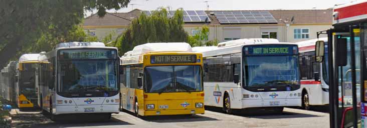 Adelaide Metro Volvo B12BLE Volgren CR228L 67 & XS92JI and MAN NL202 CNG ABM 160 1670